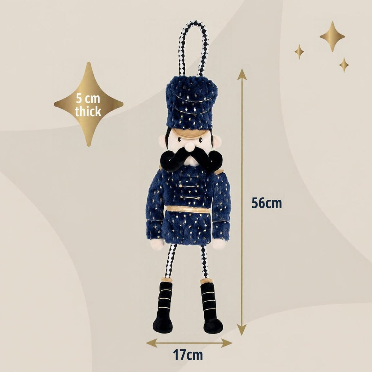 Nermal Nutcracker 🎄 Christmas Dog Toy by Cupid & Comet