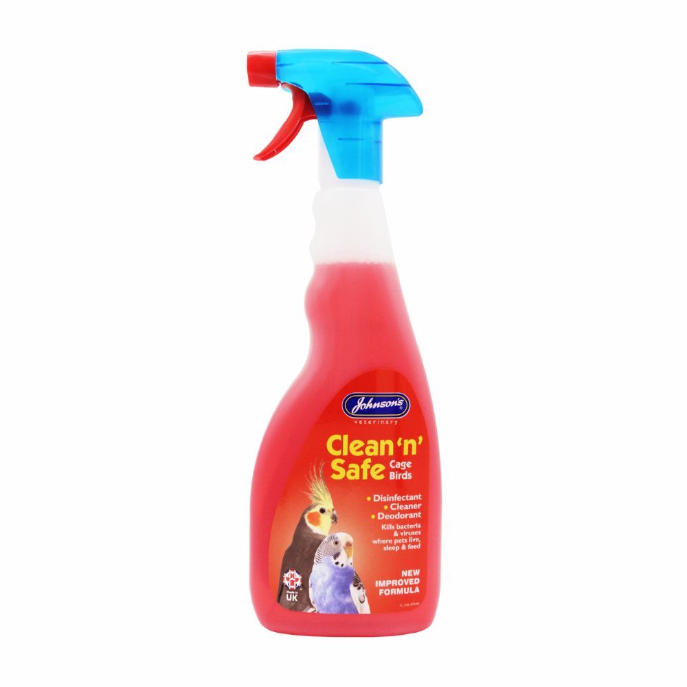 Johnson's Clean 'n' Safe Bird Cage Disinfectant Spray | 500ml