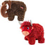 KONG Toughz Plush Dog Toy | Highland Cow & Mammoth