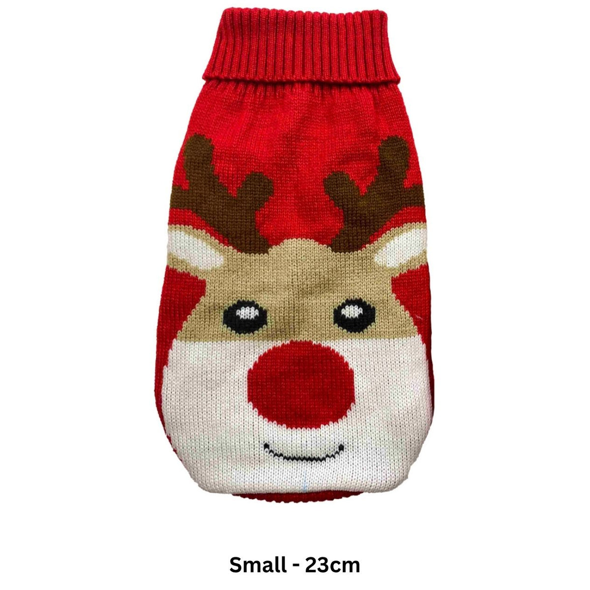 Dog Life Rudolf Cosy Fit Christmas Dog Jumper | XS to XL