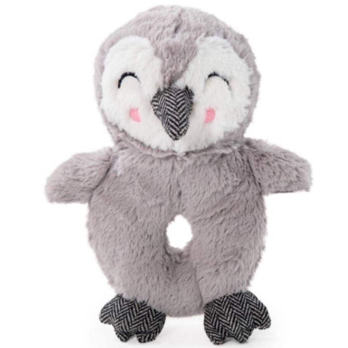 Cupid & Comet | Christmas Plush & Rope Dog Toy | Prince Penguin