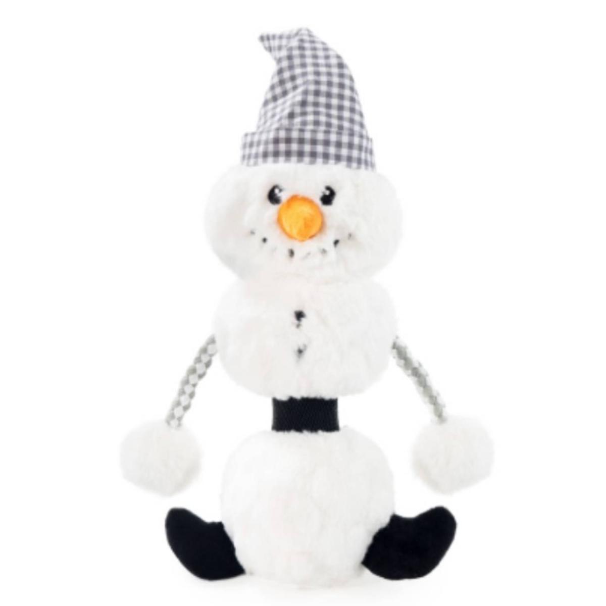 Cupid & Comet | Christmas Plush Dog Toy | Snoop Snowman