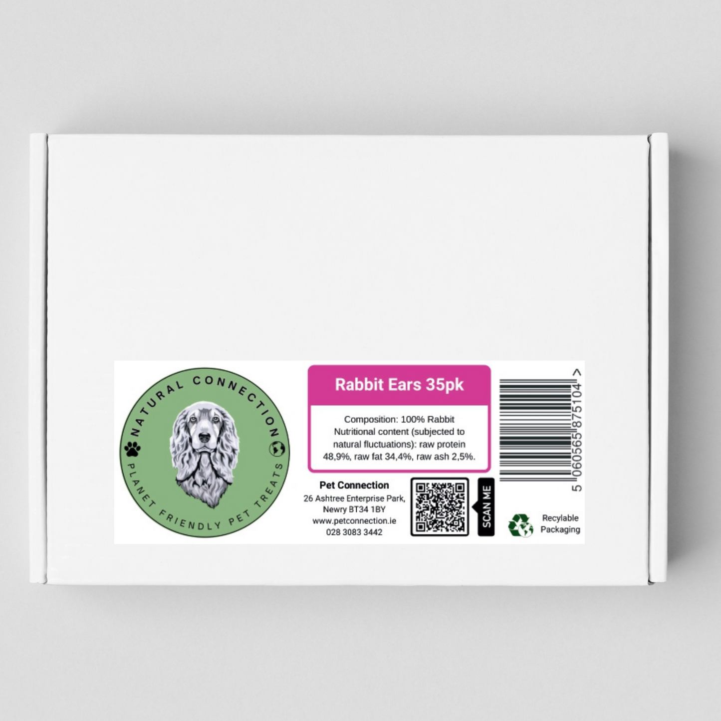 Rabbit Ears | Wholesome, Healthy Dog Chew by Natural Connection