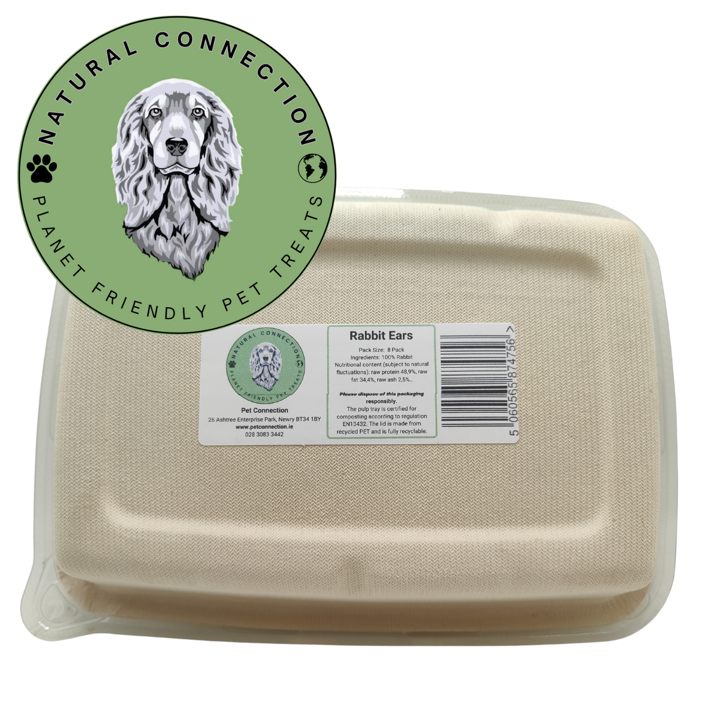 Rabbit Ears | Wholesome, Healthy Dog Chew by Natural Connection