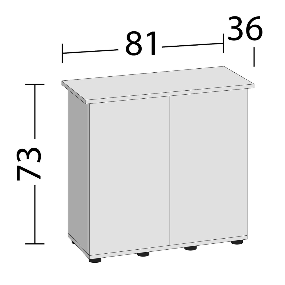 Juwel Rio 125 SBX Cabinet Black