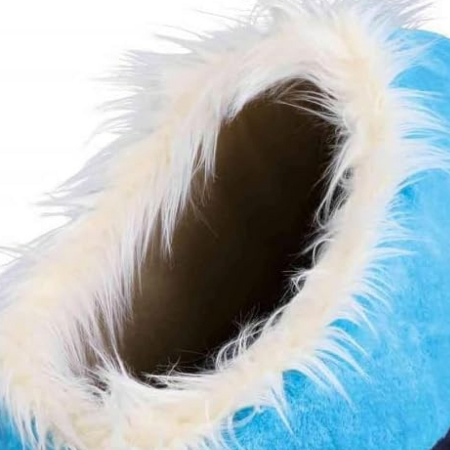 Trixie Minou Cat & Small Dog Bed Dark Blue/Blue 35x26x41cm | Cosy Pet Sleeping Retreat