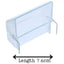 Hatchwells Clear Plastic Canary Seed Hopper | Small Bird Feeder