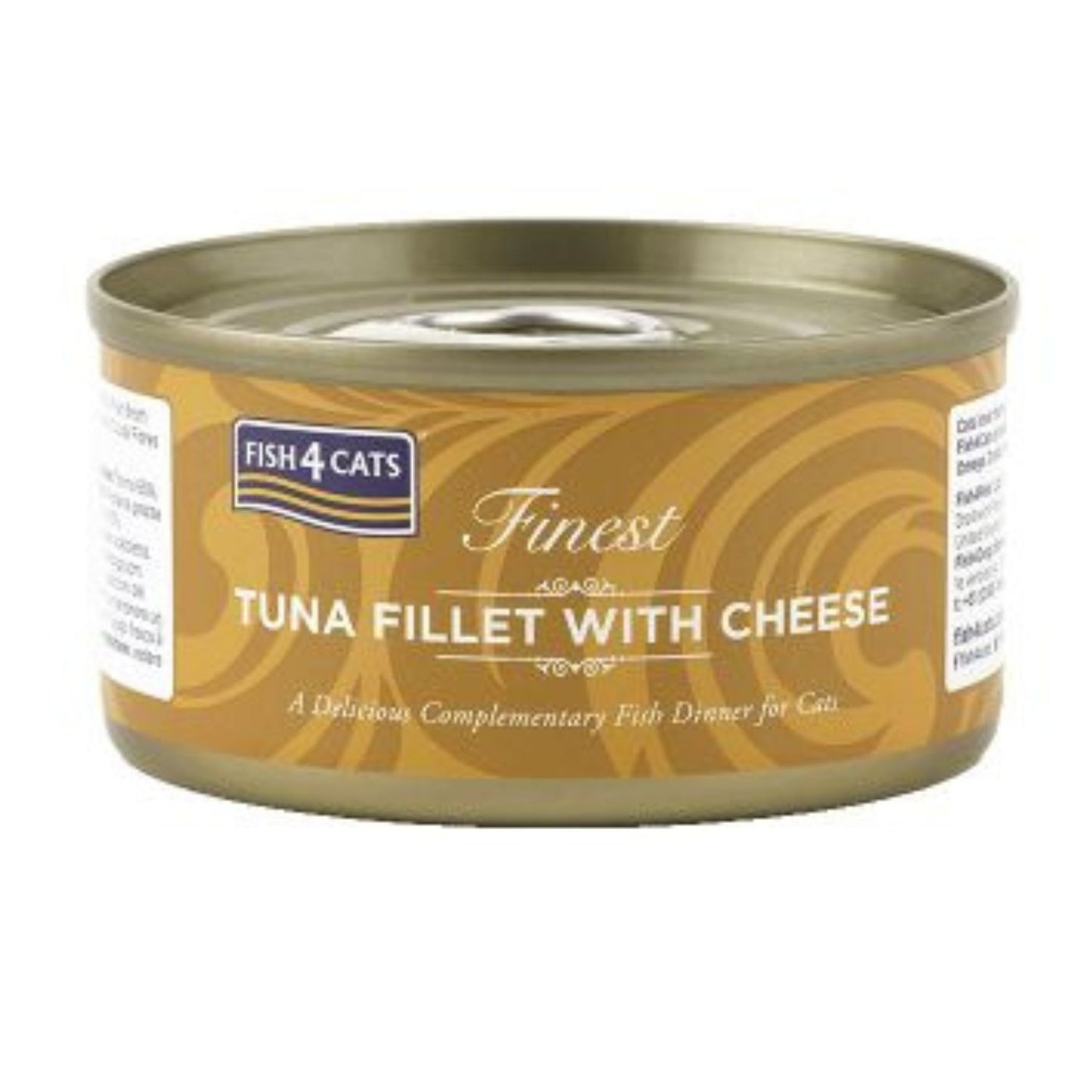 Fish4Cats Finest | Wet Cat Food | Tuna Fillet with Cheese - 70g