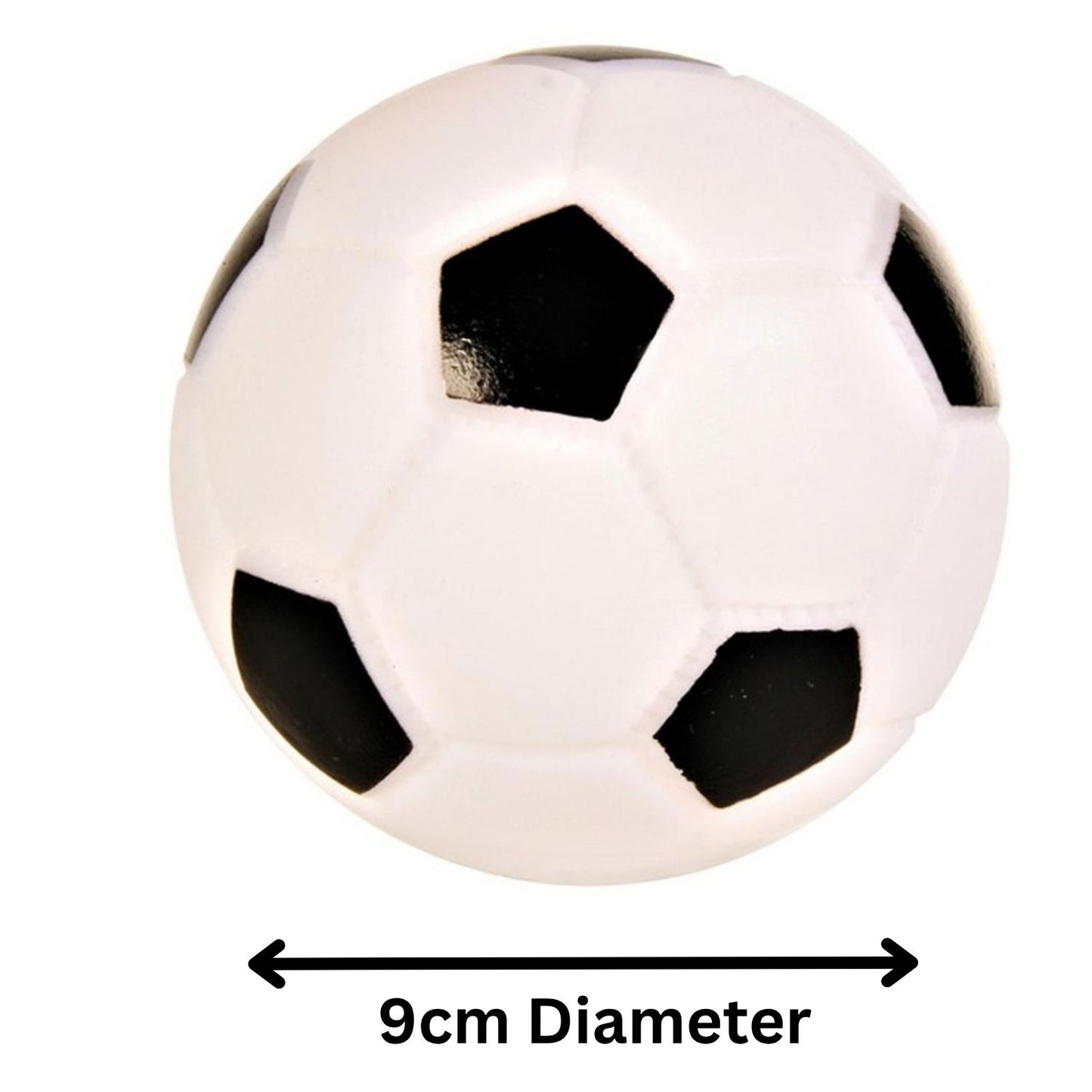 Trixie Vinyl Soccer Ball 9cm (Large) | Durable Dog Toy