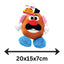 Hasbro | Squeak & Crinkle Dog Toy | Mr Potato Head