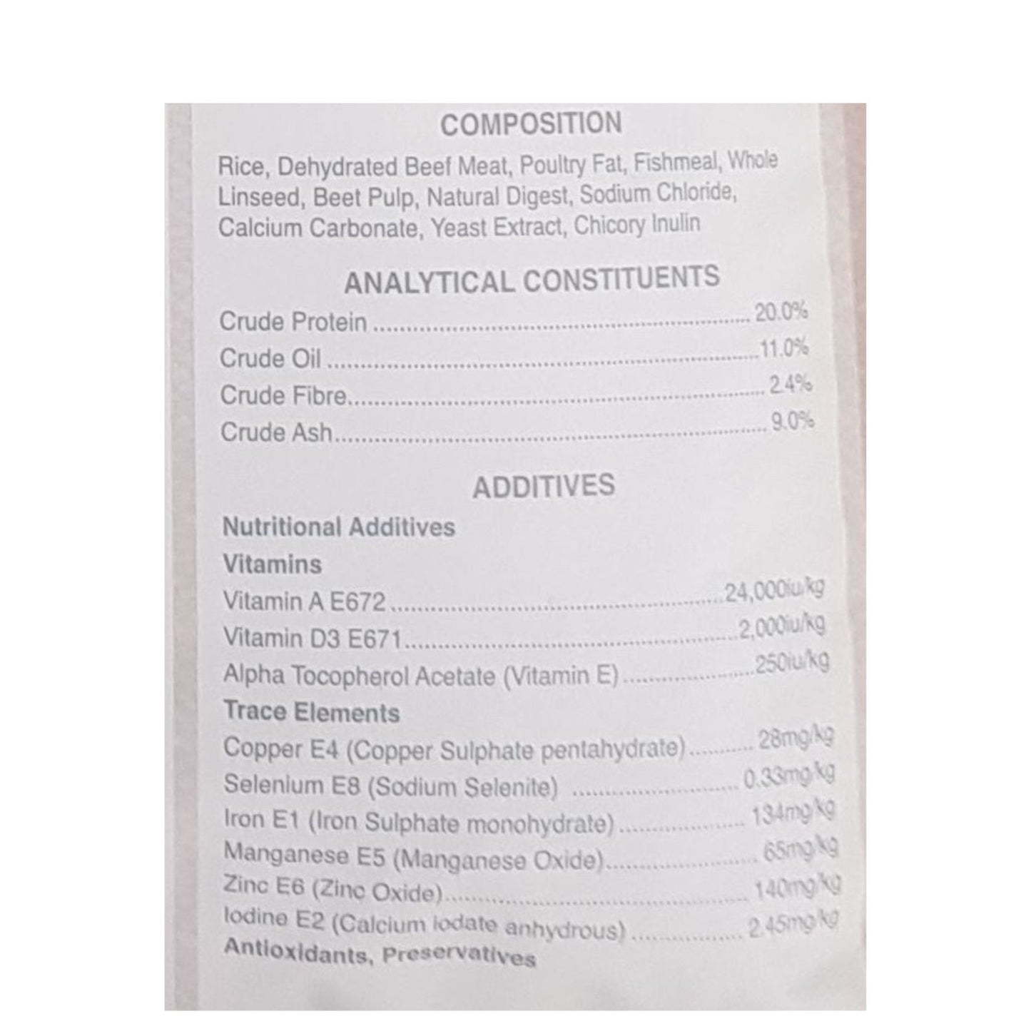 Red Mills Engage Beef Recipe | VAT Free Working Dog Food | 25% Protein (3kg & 15kg)