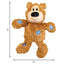 KONG Wild Knots Bear | Squeaker & Knotted Rope Dog Teddy Toy