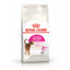 Royal Canin Aroma Exigent cat food bag on a white background
