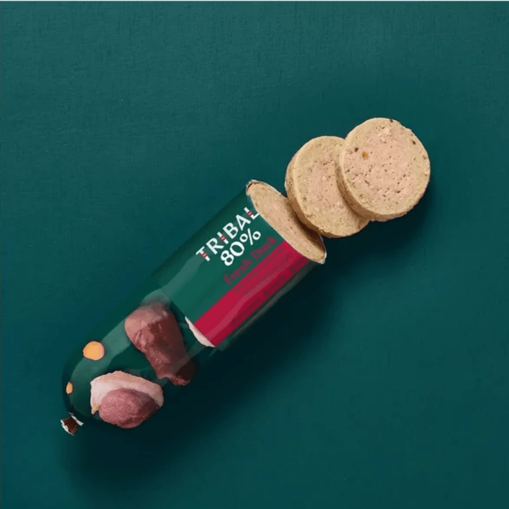 Tribal Dog 300g Duck Grain Free Sausage Chubb