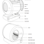 Trixie Automatic Self-Cleaning Cat Litter Box Robot with Safety Sensor