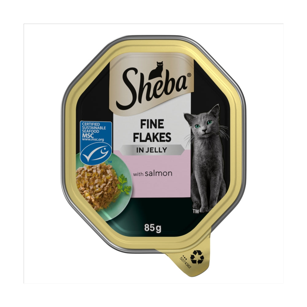 Sheba | Fine Flakes in Jelly with Salmon | 85g