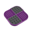 Lickimat Slomo Dog Treat Mat Purple 20cm | Calming & Slow Feeder
