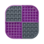 Lickimat Slomo Dog Treat Mat Purple 20cm | Calming & Slow Feeder