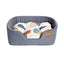 Colour Block Steel Lux Slumber Bed Large