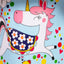 Childrens Apron Tabard Unicorns & Rainbows | Rachel Ellen Designs