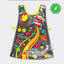 Childrens Apron Tabard To The Moon | Rachel Ellen Designs