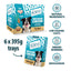 Burns Free Range Chicken dog food packaging with product details on a white background