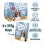Burns Hearty Lamb dog food packaging with product details on a white background