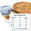 Burns Hearty Lamb dog food packaging with a bowl of food and feeding guide on a white background