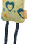 Trixie | Cat Play Cushion | Soft Fabric Toy with Rustling Foil & Strings | 10cm | Assorted Colours