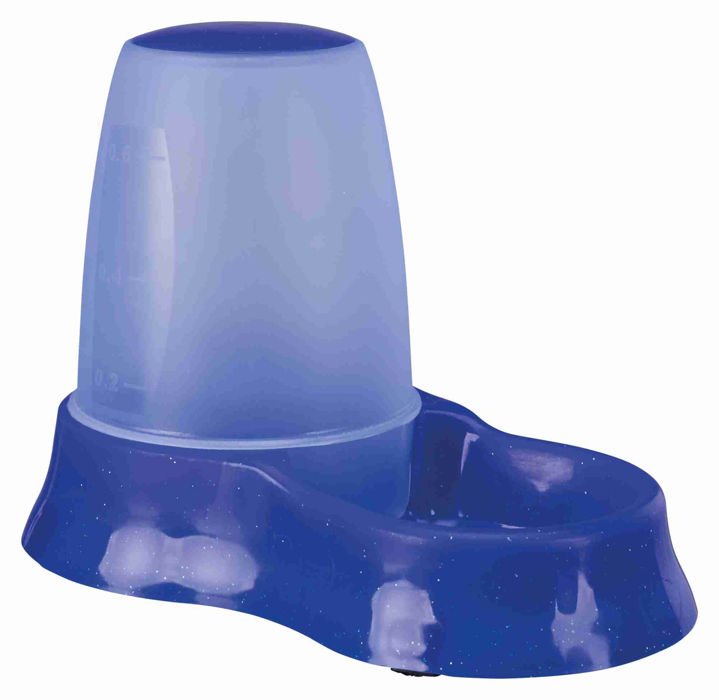 Trixie | Cat & Small Pet Feeder | Food & Water Dispenser - 0.6l