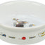Trixie | Ceramic Cat Bowl White 11cm 0.2L | Cat & Mouse Motif