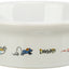 Trixie | Ceramic Cat Bowl White 11cm 0.2L | Cat & Mouse Motif