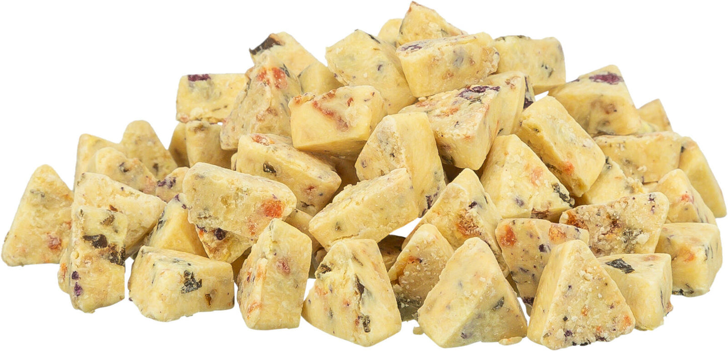Trixie Cheese Triangles with Fruit & Vegetables 80g – Soft Gluten‑Free Dog Training Treats