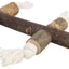 Trixie | Natural Living Perch & Playing Rope | Bird Toy