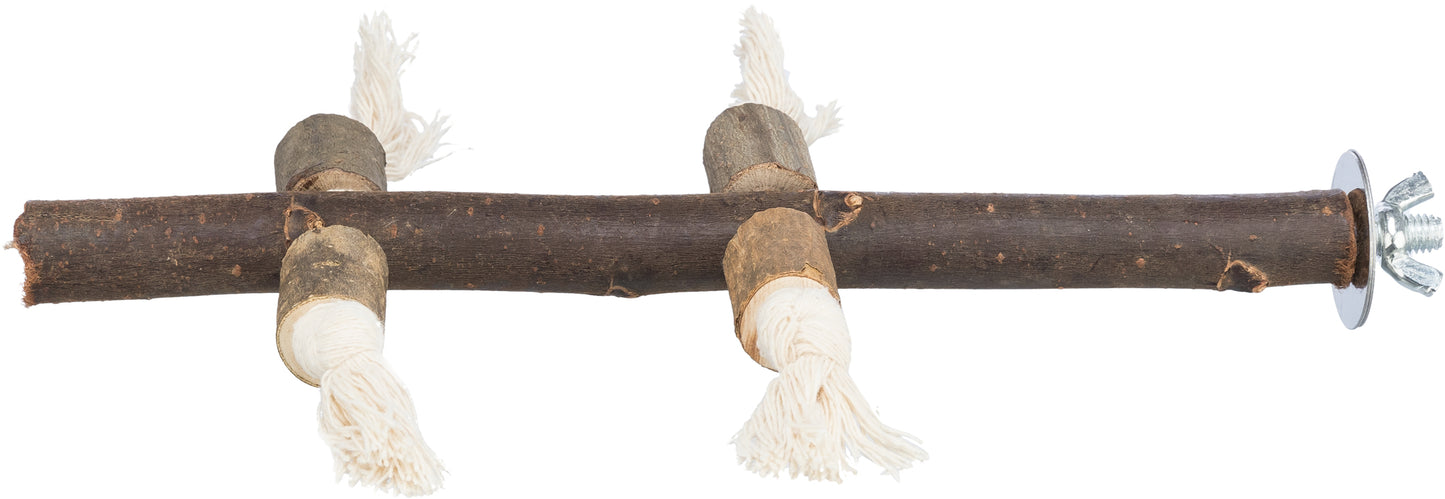 Trixie | Natural Living Perch & Playing Rope | Bird Toy
