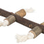 Trixie | Natural Living Perch & Playing Rope | Bird Toy