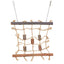 Trixie | Natural Living Rope Bird Climbing Wall | Activity Toy