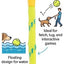 Trixie | Natural Rubber Ball On Rope | Floating Dog Toy