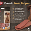 Premio Lamb Stripes Natural Meaty Gluten Free Dog Treats by Trixie - 100g