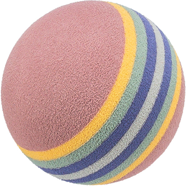 Trixie | Rainbow Balls 3.5cm Soft, Lightweight Cat Toy | Pack of 4
