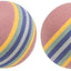 Trixie | Rainbow Balls 3.5cm Soft, Lightweight Cat Toy | Pack of 4