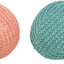 Trixie Set Of 2 Knitted Balls Cat Toy 4.5cm