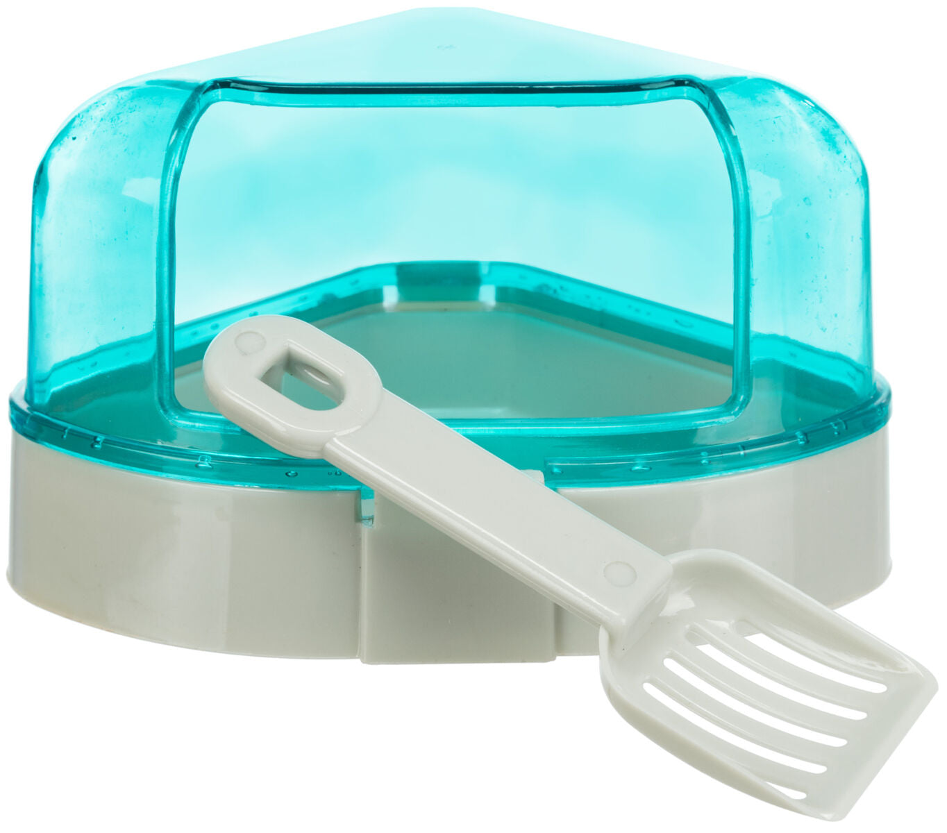 Trixie | Small Pet Cleaning | Hooded Corner Toilet