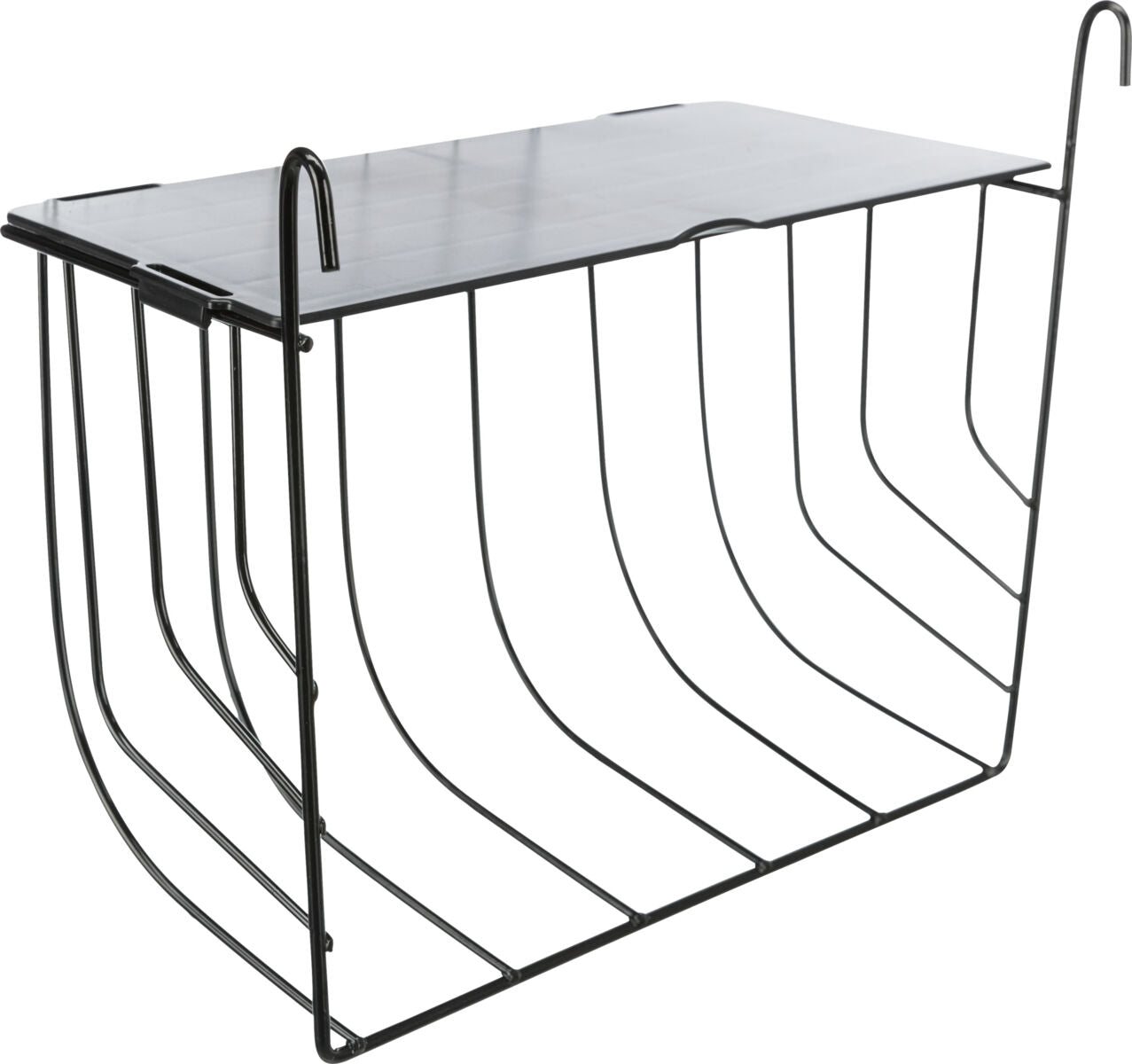 Trixie | Small Pet Feeding | Metal Hanging Hay Manger & Forage Feeder