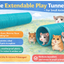 Trixie | Small Pet Toy | Extendable Play Tunnel