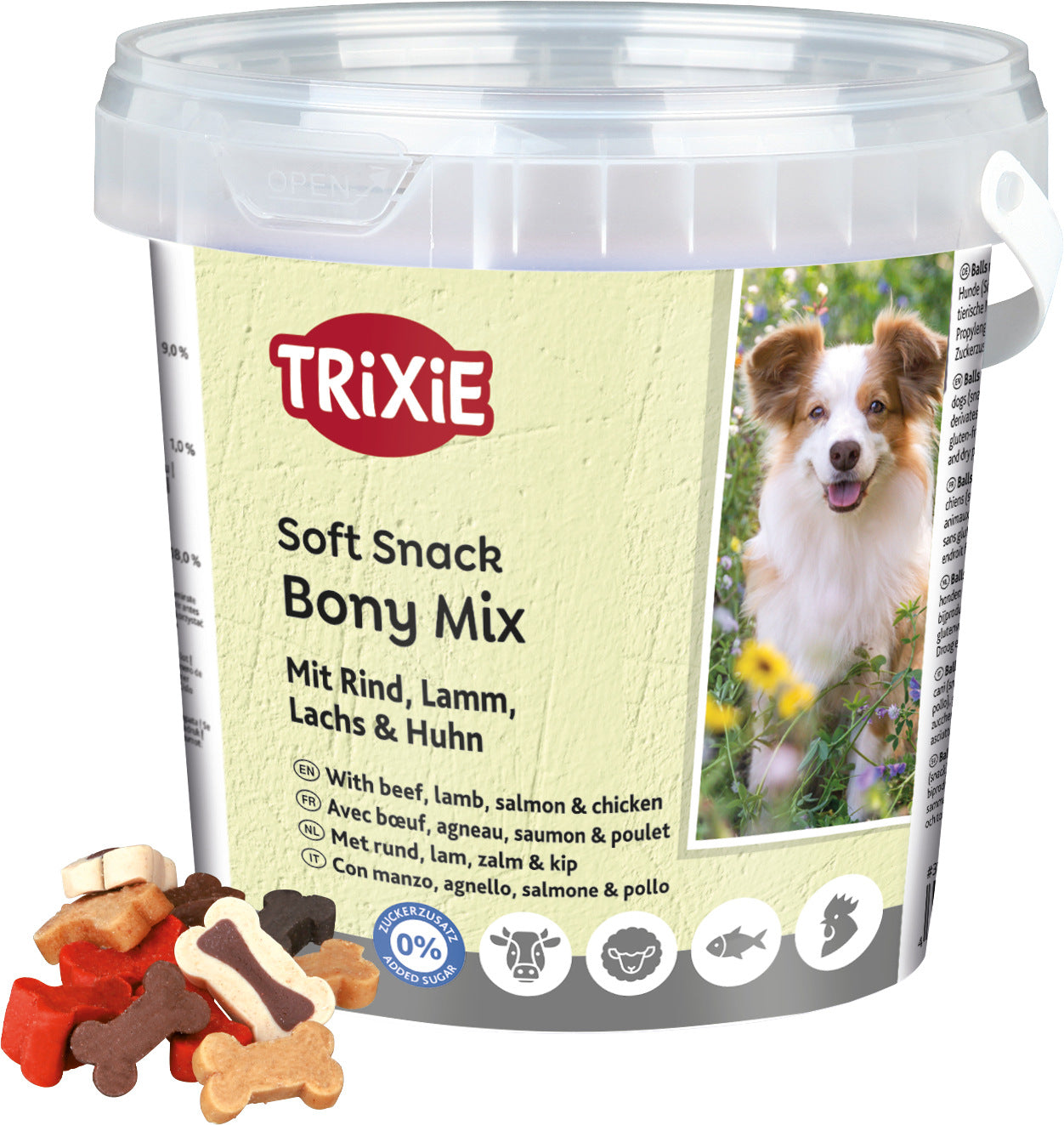 Trixie | Soft Bony Mix Dog Treats | 500g