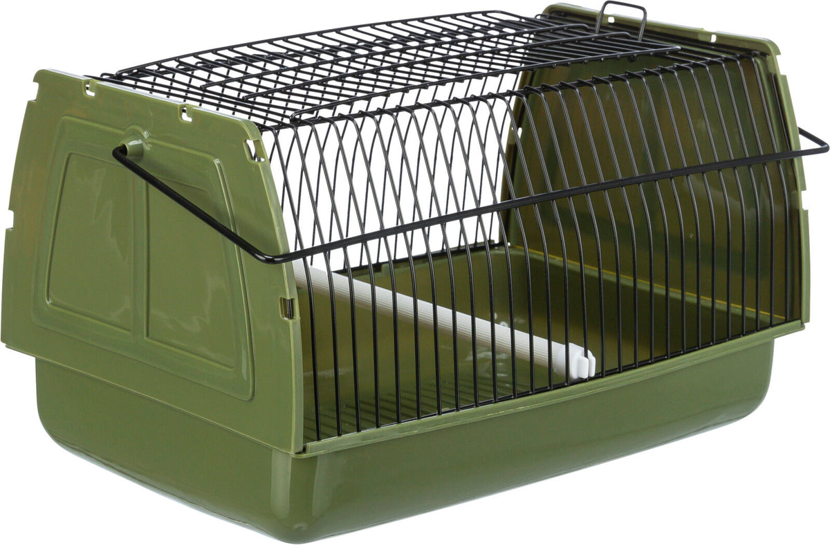 Trixie | Small Pet & Bird Transport | Wire Carry Cage - 30cm