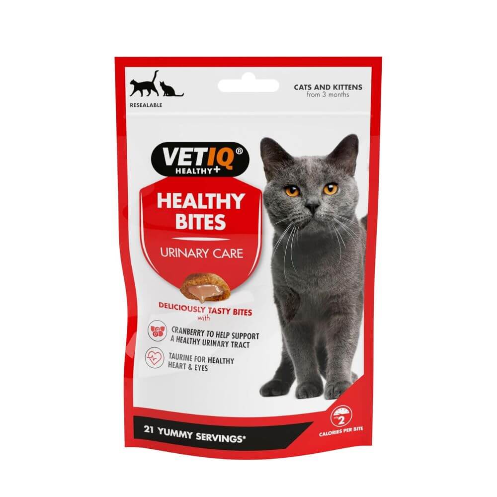 VetIQ Healthy Bites Urinary Care Cat Treats - 65g