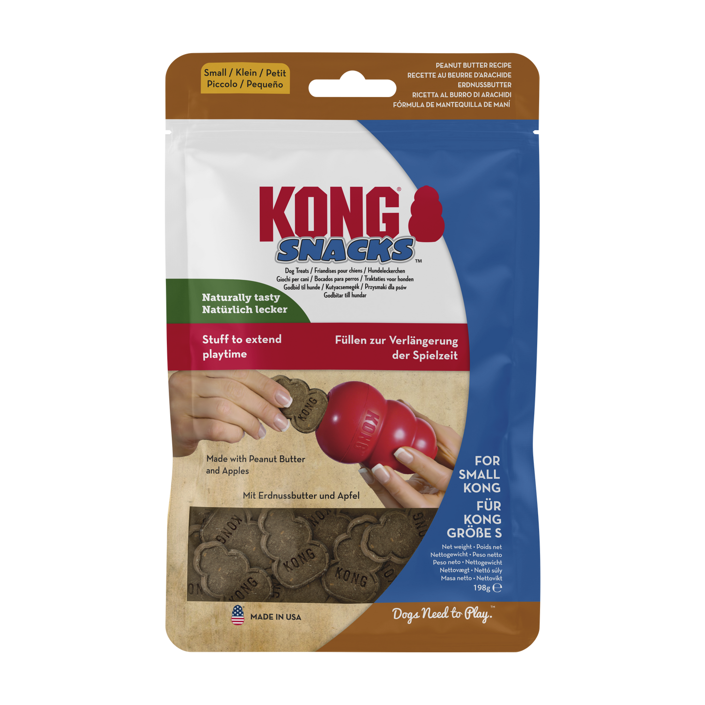 KONG | Dog Biscuits | Snacks Peanut Butter
