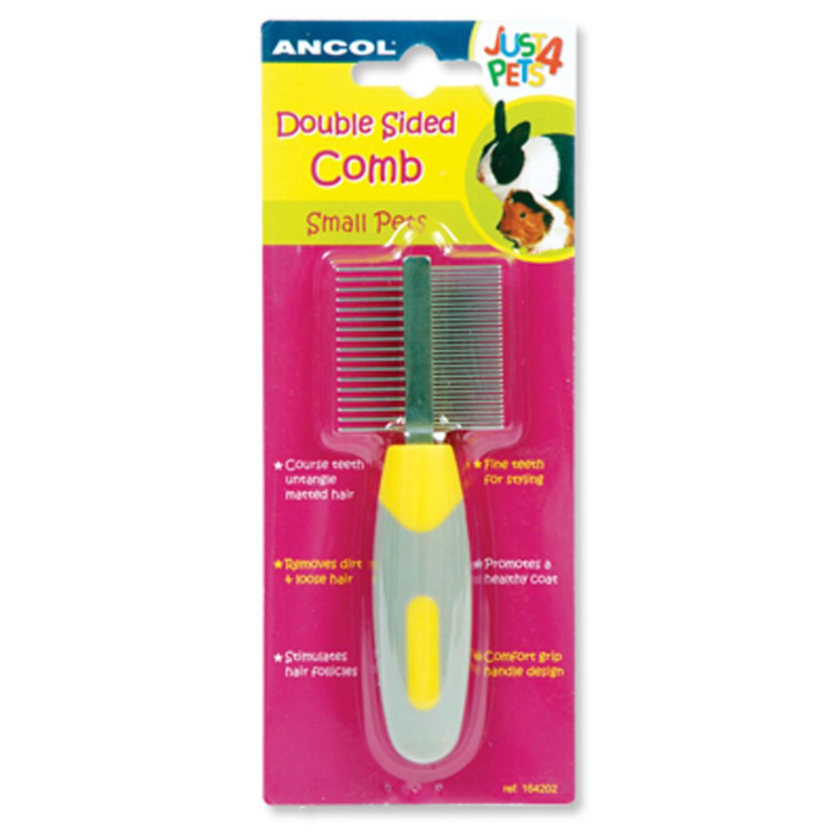 Ancol Rabbit Comb Doubled Sided | Pet Connection – petconnection.ie